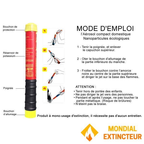 Aerosol domestico compatto - Nanoparticelle ecologiche
