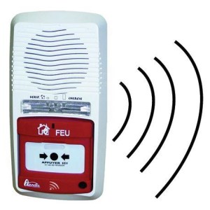 Allarme radio autonomo Axendis tipo 4, portata 100 metri - senza ripetitore