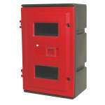 Armadietto portachiavi per estintori doppi da 6 o 9 kg