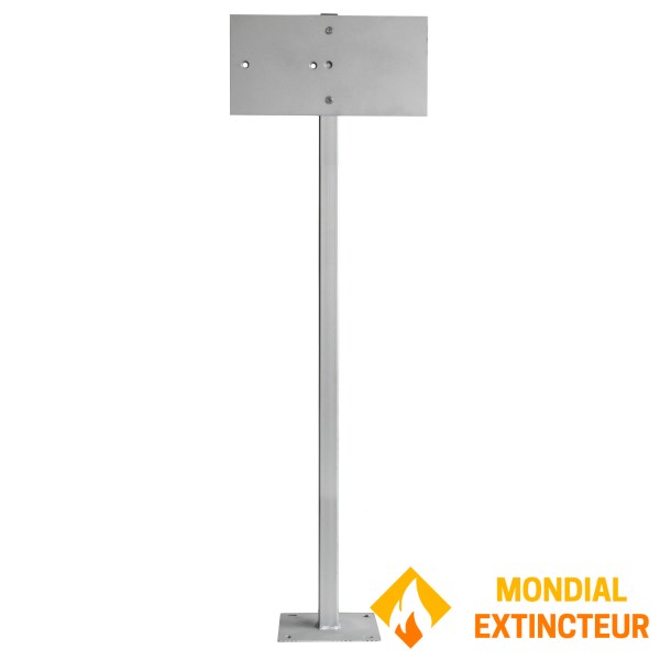 Asta di montaggio telescopica in acciaio zincato da 1M20 a 1M80