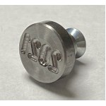 Blocco inciso personalizzato per pinze in acciaio al bronzo