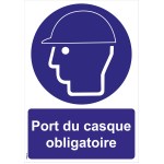 Cartelli per "caschi obbligatori" - PVC A4