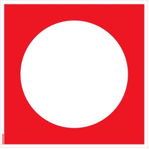 Cartello BAIA ACCESSIBILE - PVC - 30x30 cm