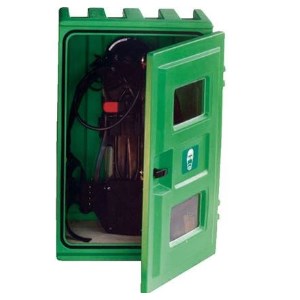 Custodia doppia per autorespiratore - Verde