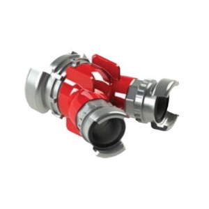 Divisione 1 ingresso AR DN 100 - 2 uscita AR DN 100 senza valvola