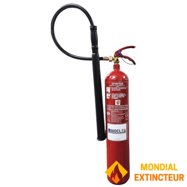Estintore a CO2 capacità 5 Kg - standard CE-EN3