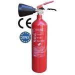 Estintore CO2 usato capacità 2 Kg
