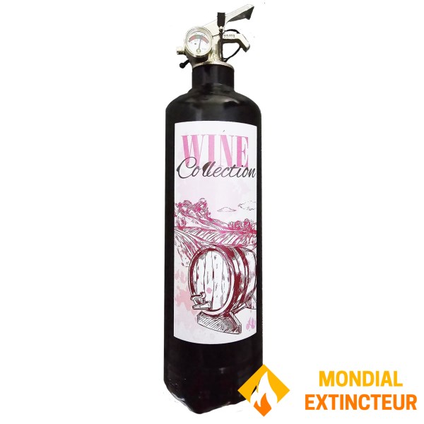 Estintore Design "bottiglia di vino 3"