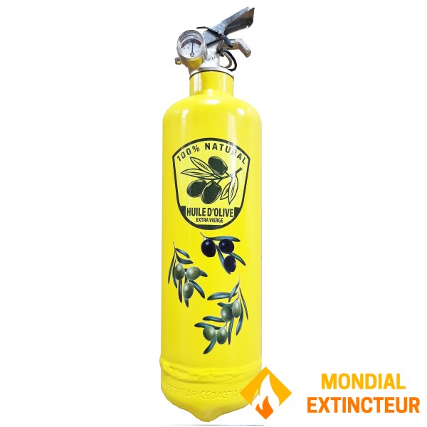 Estintore di design "Olio d'oliva 2"