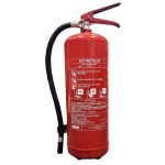 Estintore a polvere ABC da 6 kg con staffa di montaggio Standard CE