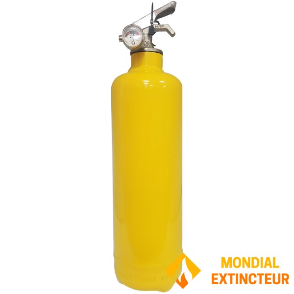 Estintore a polvere ABC "originale" giallo, capacità 1 kg