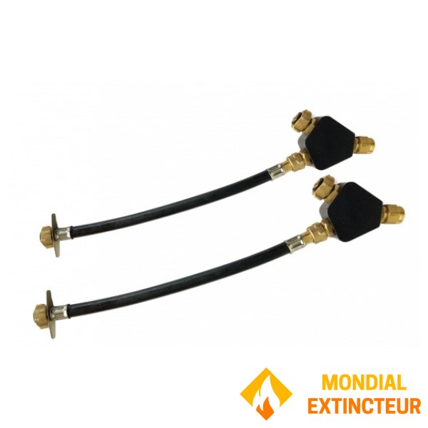 Generatore di fiamma subacqueo + Kit di 4 bombole domestiche + Binaurale + Telecomando a filo + Telecomando wireless