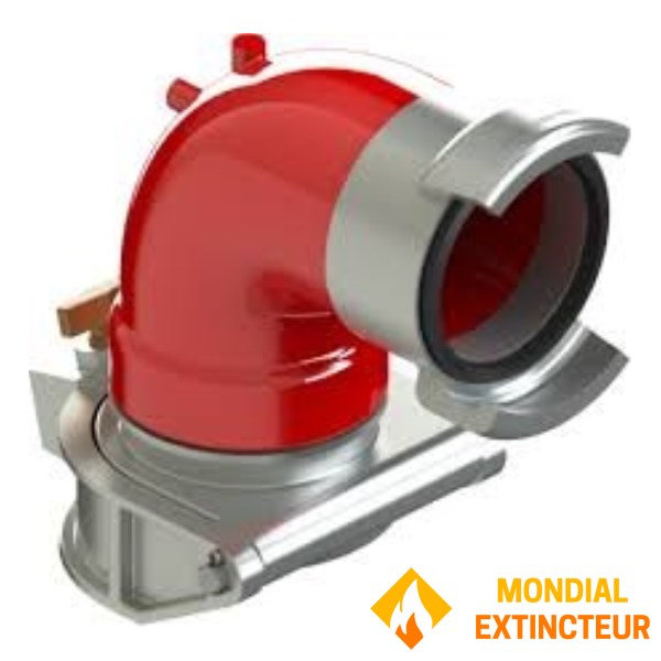 Gomito Keyser 90° Femmina 100/ AR DN100