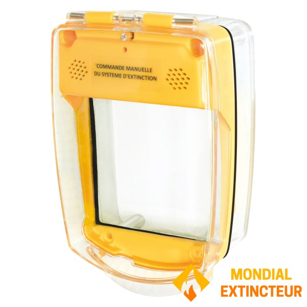 Guscio protettivo giallo impermeabile