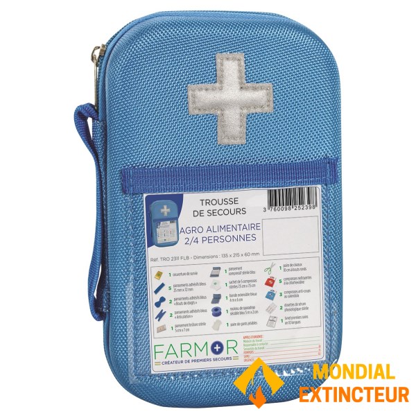 Kit di pronto soccorso per l'industria alimentare - 2/4 persone