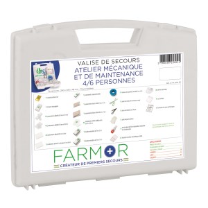 Kit di pronto soccorso per meccanici - 4/6 persone