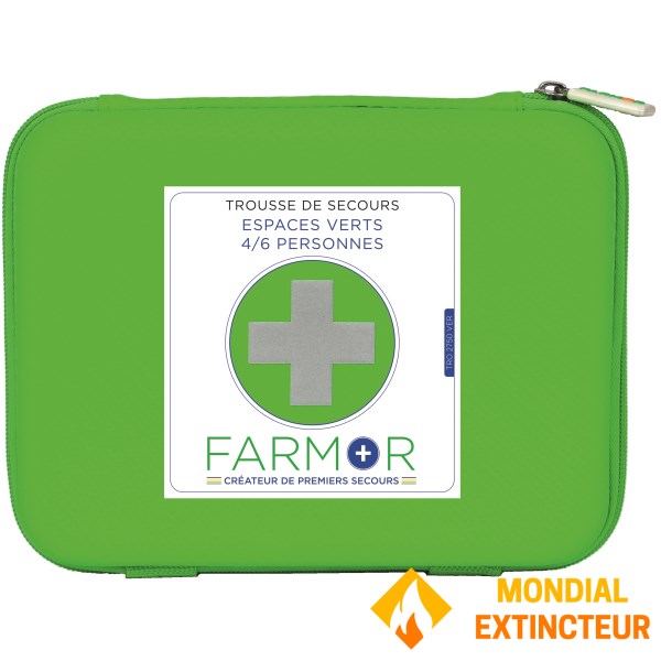 Kit di pronto soccorso per spazi verdi e potature - 4/6 persone