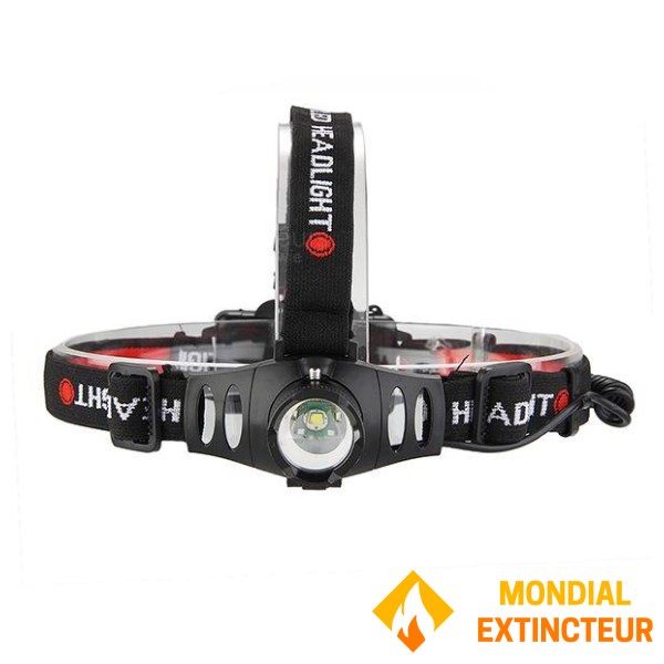 Lampe frontale led - éclairage 800 lumens