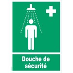 Pannello doccia di sicurezza in PVC - formato A4