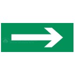 Pannello rigido in PVC "ARROW" - 300 X 150 mm