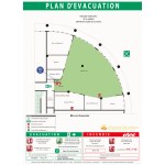 Piano di drenaggio in PVC 2 mm - formato standard A3
