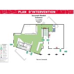 Piano di servizio - PVC 1mm - formato A0