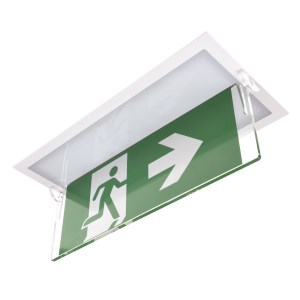 Portaetichette da incasso a soffitto Modello "XENA FLAT"