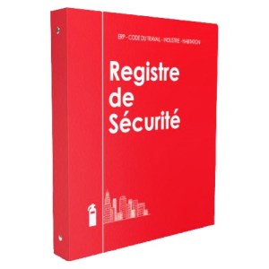 Raccoglitore per registro di sicurezza 100 pagine - A4