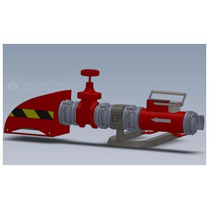 Rompigetto da pavimento in acciaio inox DN 100 mm