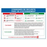Segnaletica orizzontale per parcheggi - PVC A4