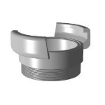 Semigiunto SG con blocco, manicotto filettato maschio 65