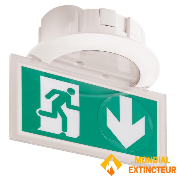 Unità di illuminazione di emergenza ad incasso SATI - URA