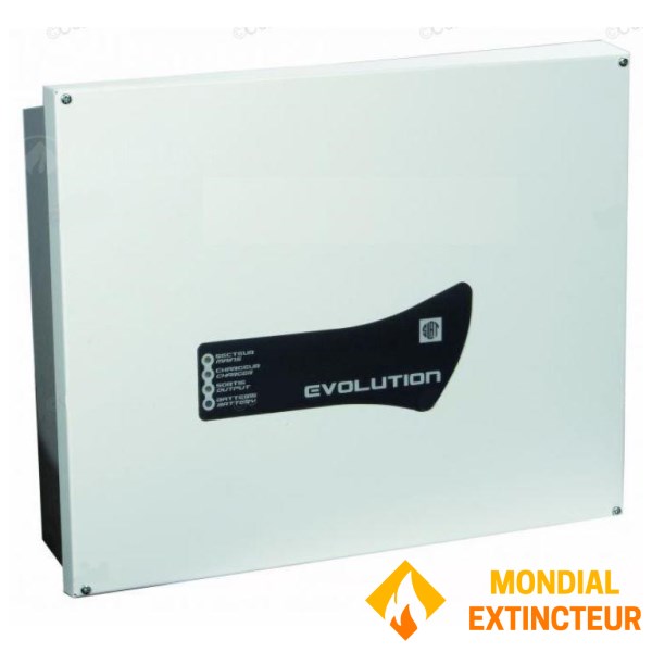 Alimentation secourue pour centrale d'extinction