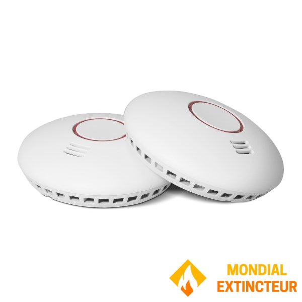 Détecteurs Fumée & Chaleur - Interconnectable sans fil