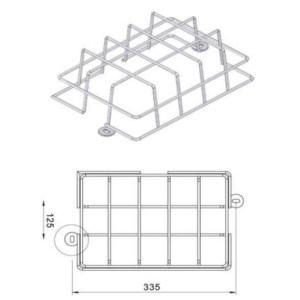 ブロックプロテクショングリル"ゼナフラット"防水シリーズ