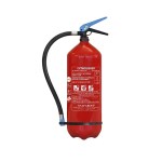 厨房用フランス規格6リットル消火器-軽量アルミニウム-補助圧力