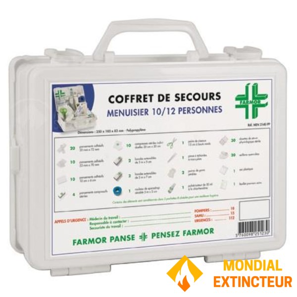 "大工用"救急箱 10/12人用