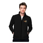 5 Vestes Zip personnalisées rouges - Taille L - Cœur et dos