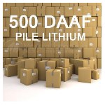 5年保証付き煙感知器500台 - EN 14604 リチウム電池付き