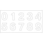 消火栓の番号 - 0～9