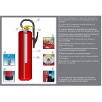 Extincteur Pression Auxiliaire 9 Kg poudre ABC ANAF