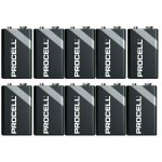 DURACELL 9V 6LR61 PROCELL アルカリ乾電池10本入りボックス