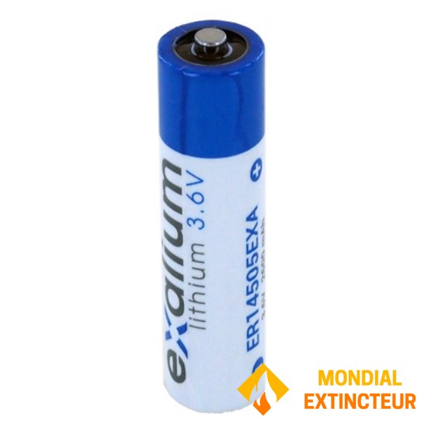 EXALIUM工業用リチウム電池AA - 3.6V - 2.6Ah