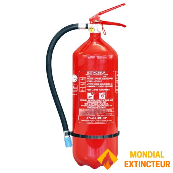 6リットルNF消火器（フリーサイン付）-ANAFブランド