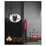 NOVEC - Reflex O Feu - 2 M³の薪の自動保護