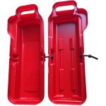 kg粉末消火器用車載ホルダー。