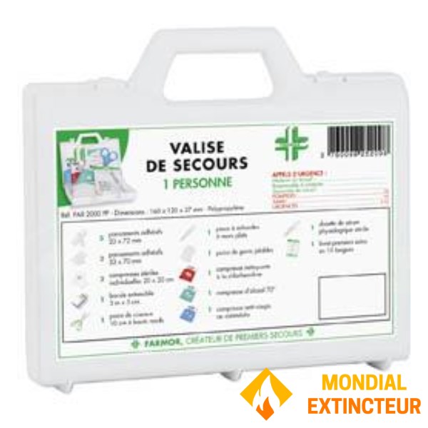 Valise de secours individuelle