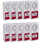 깜박이는 불빛이 있는 타입 4 알람 10개 팩