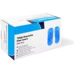 Lot de 100 sur-chaussures avec carton distributeur