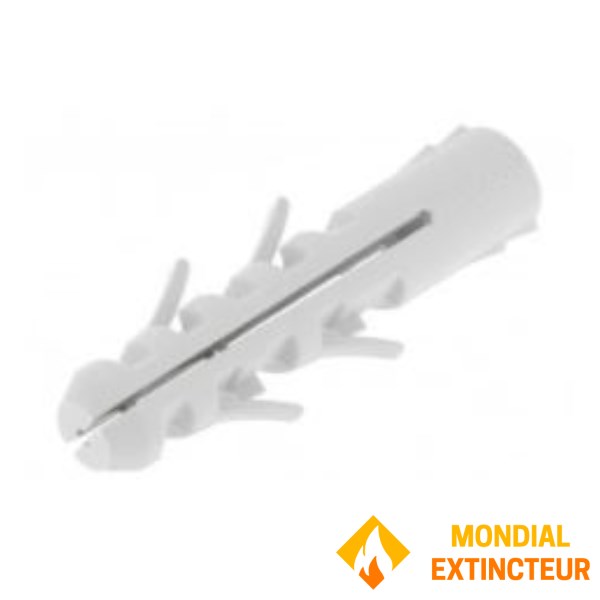 칼라가 있는 클래식 나일론 플러그 200개 팩 - Ø6 X 30mm